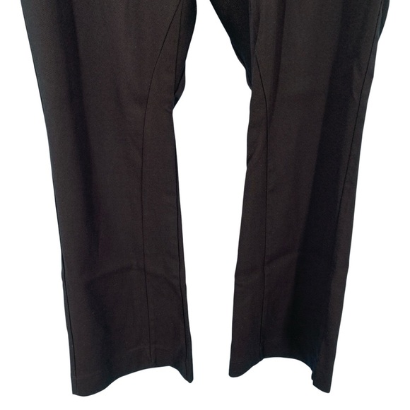 Boneless Bootcut Flare Pants Womens Large Black Streetwear Elastic Waist Comfort - Picture 4 of 9